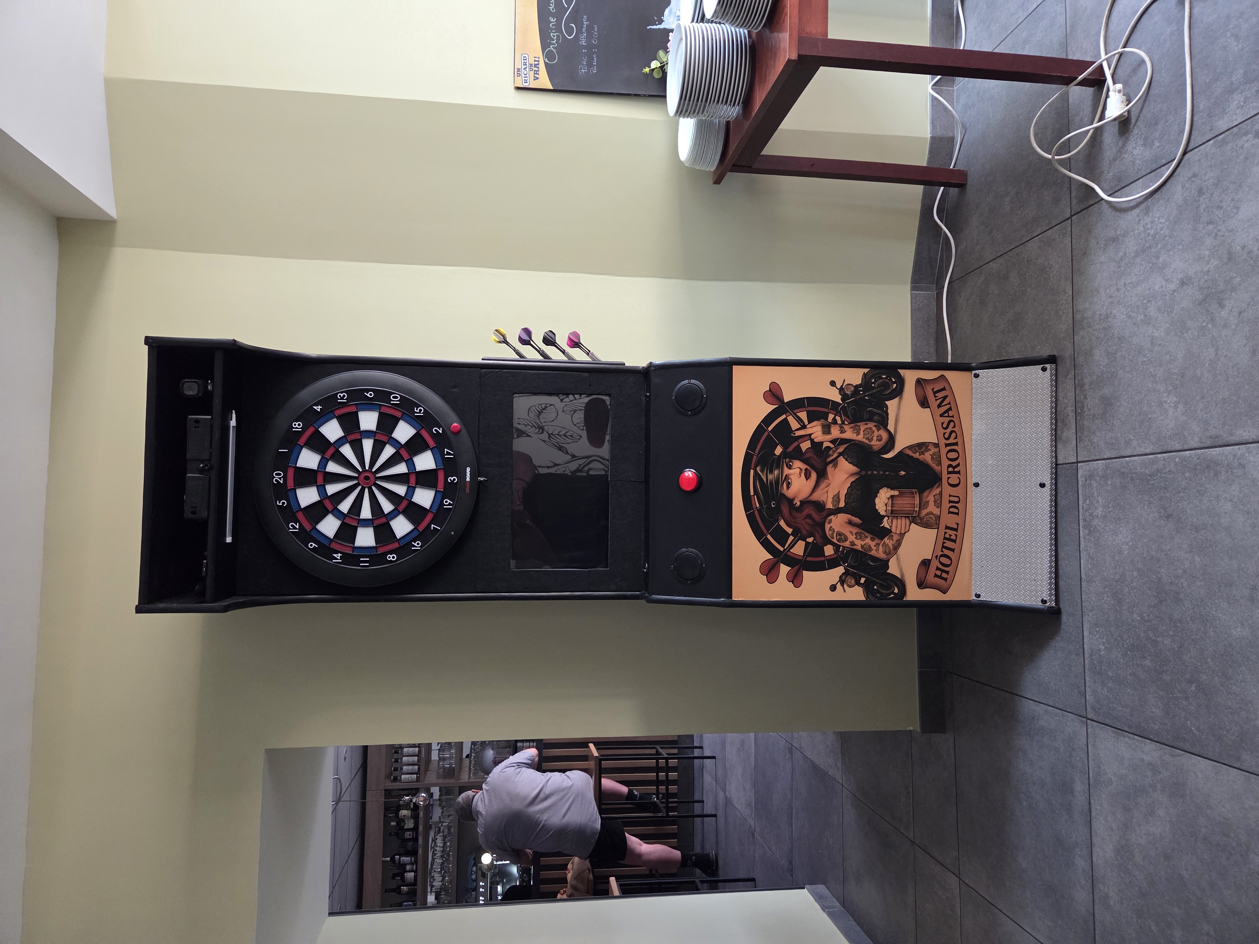 Jeu de fléchettes électronique personnalisé